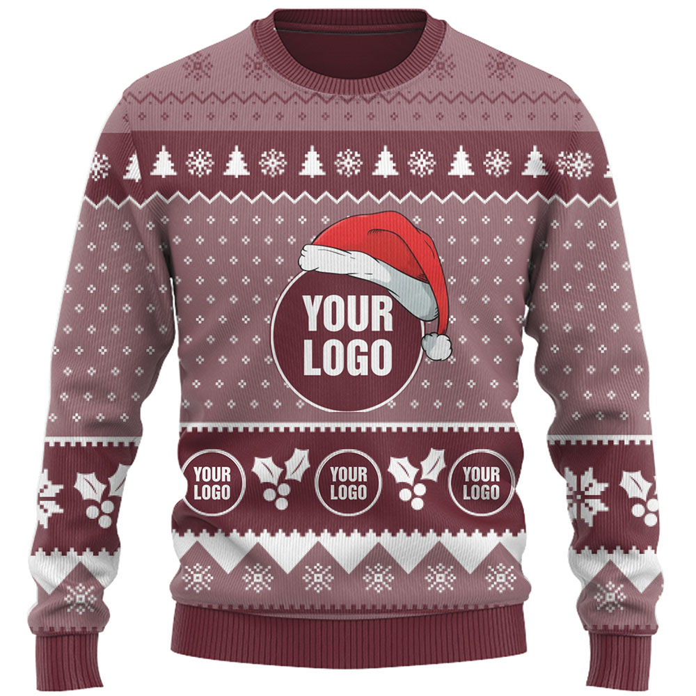 Customized Your Logo Christmas Sweater 6